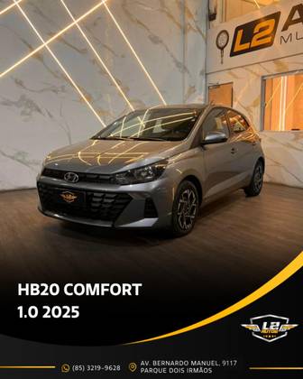 HYUNDAI HB20 1.0 12V FLEX COMFORT PLUS MANUAL